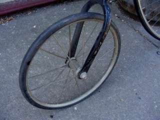 Vintage Penny Farthing LARGE High Wheel 47 rim 59 tall Bicycle 