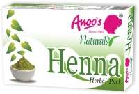 Anoos Pure Herbal Henna Powder for Temporary Tattoos & Hair Colour 