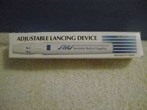 SMS 5 Depth Lancing Device New In Box  