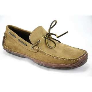 Rockport Capan Kakhi Suede Boat Shoes for Men  