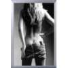    Rahmen   Sexy Jeans Girl (91 x 61cm)  Küche & Haushalt