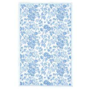   Heritage Ivory/Blue 8 Ft. X 11 Ft. Area Rug 399762 at The Home Depot