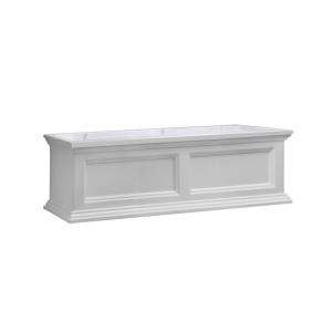 Mayne Fairfield 11 In. X 36 In. Plastic Window Box 5822W at The Home 