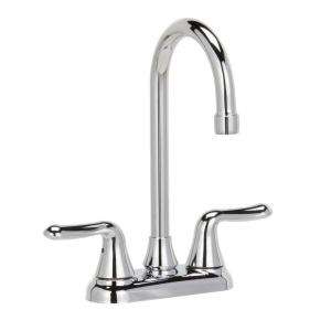 American Standard Cadet 2 Handle Bar Faucet in Polished Chrome 2475F 