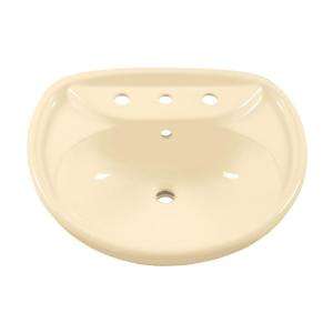 American Standard Savona Pedestal Sink Basin in Bone DISCONTINUED 0156 