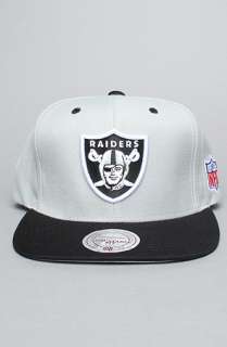 Mitchell & Ness The NFL Wool Snapback Hat in Black Gray  Karmaloop 