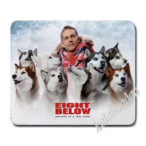New* HOT EIGHT BELOW SNOW DOG FILM Mouse Pad Mat  