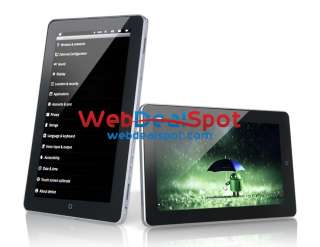 V10 10.1 Resistive Touch Android 4.0 Tablet PC w/4GB Flash Wi Fi 
