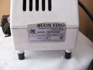 Buon Vino Mini Jet Electric Wine Filter Pump + Filters  