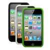 Schwarz Weiß Grün Silikon Hülle Schutzhülle Tasche Case für Apple 