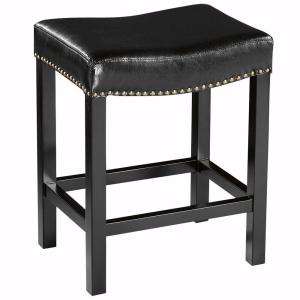 Leather Counter Stool from Home Decorators Collection  The Home Depot 