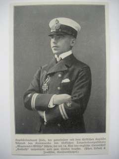 Kapitänleutnant Firle Kommandeur Türkische Torpedobootflottille Foto 