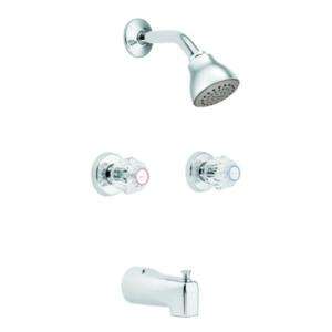   Chateau 2 Handle Tub & Shower Faucet in Chrome 2919 at The Home Depot
