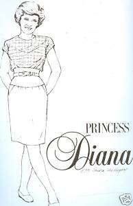 Princess Diana SANDRA VANDERPOOL PAPER DOLLS COMPLETE  