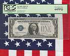 US COIN CURRENCY 1928A $1 SILVER CERTIFICATE FUNNY BACK PCGS FANCY SN 