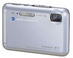 Konica Minolta Dimage X1 Digitalkamera in silber: .de: Kamera 