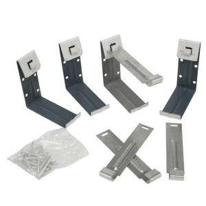 Amerimax Home Products 5 in. Aluminum Fascia Brackets (4 Pack) 25020PK 