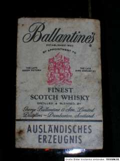 Sammlung alte Whisky Minniaturen ca. 30   50 Jahre alt  