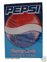Pepsi Cola Playing Cards Deck Poker Blue Red Logo  