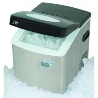SPT Portable Ice Maker   Stainless Steel IM 101S at The Home Depot