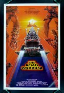 THE ROAD WARRIOR * MEL GIBSON MAD MAX ORIG MOVIE POSTER  
