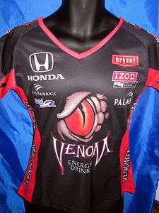 Indy 500 2010 MARCO ANDRETTI Venom $39 Souvenir CREW SHIRT NWT  