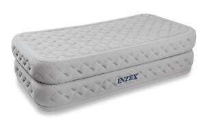 New Intex Twin Raised air bed airbed Mattress w/ pump  