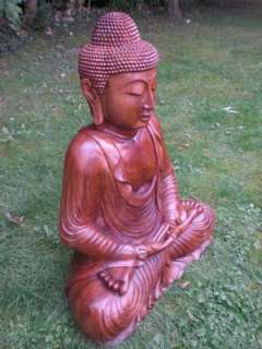 Sehr GROßER sitzender Buddha 70cm  offene Hände   