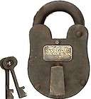 PONY EXPRERSS STRONG BOX Padlock OLD WEST UNIQUE ITEM BUY 3 GET 1