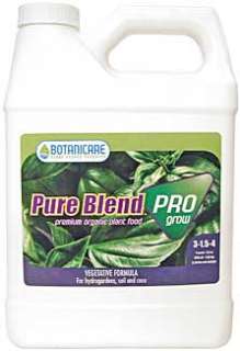 Botanicare Pure Blend Pro Grow Soil Hydroponics   32oz  