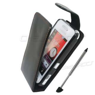 Handytasche Leder Tasche + Stift für Samsung GT S5230  