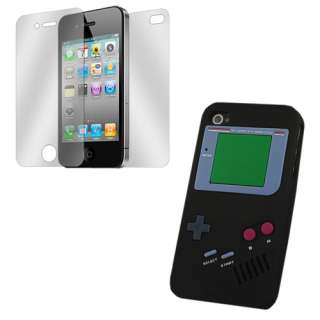 Colorful Game Design Silicone Soft Case Skin for Apple iPhone 4 4G 4S 