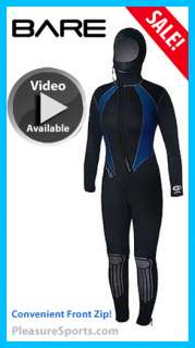 Bare Alpine Hooded Womens 7mm Wetsuit   Closeout SALE  