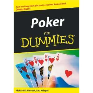 Poker für Dummies  Richard D. Harroch, Lou Krieger, Rainer 