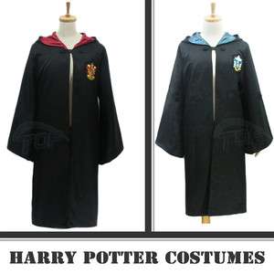 Harry Potter Jugend Erwachsene Schule Robe Gryffindor & Slytherin 