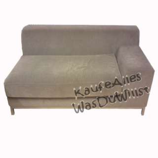 IKEA KRAMFORS Sofa Bezug TRANAS hellbraun 2er Hocker  