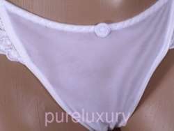 AUBADE TULIPES MINIMAL TANGA THONG XS &S & L & XL  