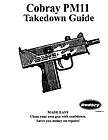 cobray pm11 pistol carbine takedown guide radocy expedited shipping 