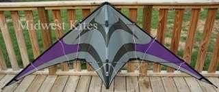   Fox 2.5 Standard Purple Stunt Kite Flying Wings Free US Ship  