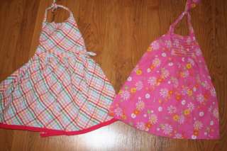 14 PC. LOT GIRLS 4/5 4T SUMMER DRESSES HELLO KITTY OSHKOSH (HUGE 