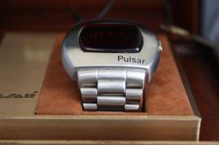 Pulsar time computer LED stainless steel P2 digital, the ASTRONAUT 