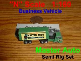 Scale Business Master Auto Semi Truck  