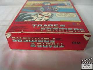 Transformer Vol. 1   More Than Meets The Eye VHS  