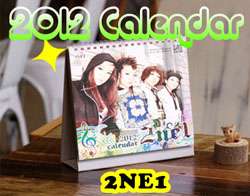   desk Calendar   SUPER JUNIOR LEE MINHO BIGBANG B2ST UKISS SHINEE SNSD