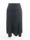 NWT GERARD DAREL Black Stitched Panel Detail A Line Skirt Sz 40 $270