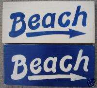   RUSTIC ShaBBy Island Surf Decor ARROW U Pick Color Wood Plaque  