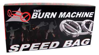 The Burn Machine   Intermediate Speed Bag Chrome TBM 006  
