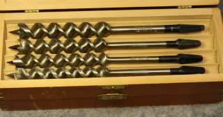  Tiered Stanley Russell Jennings Auger Drill Bit Set, 13 Bits  