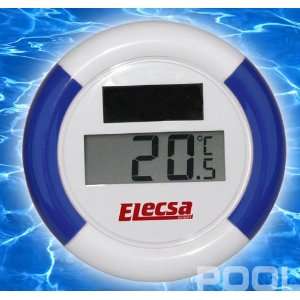 SOLAR Pool Schwimmbad Teich Bade Thermometer Modell ELECSA 3072 