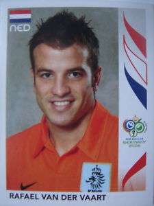 Panini WC/WM 2006 #Netherlands Rafael van der Vaart#238  